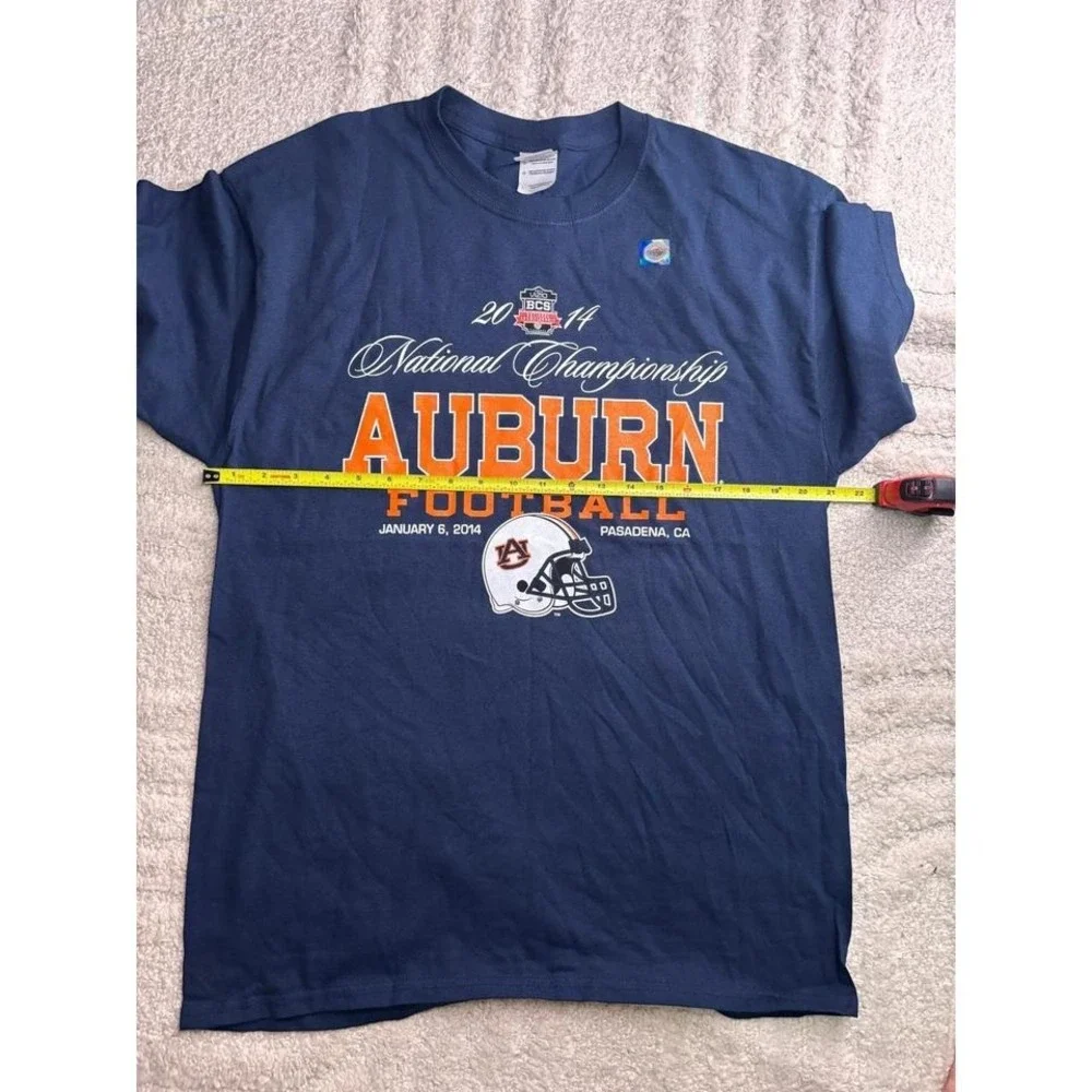 Auburn University Tigers 2014‎ National Championship Game T-Shirt Men's L NWT
